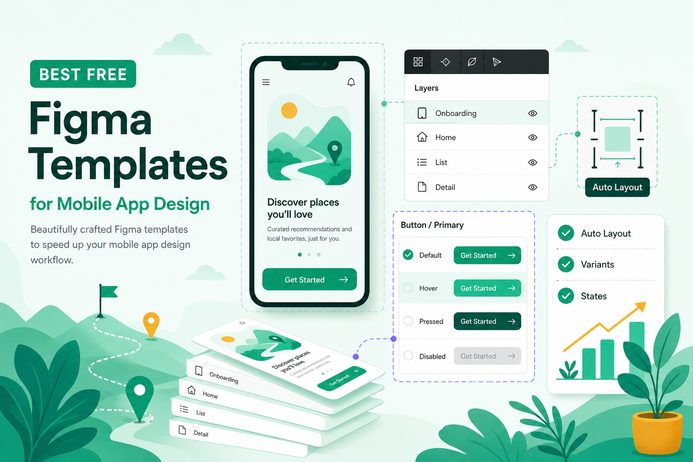 Best Free Figma Templates for Mobile App Design Best Free Figma Templates for Mobile App Design