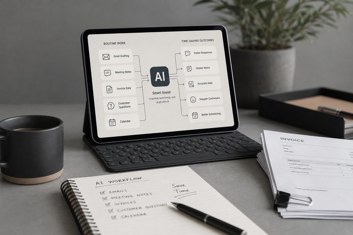 10 Practical Ways a Small Business Can Use AI to Save Time 10 Practical Ways a Small Business Can Use AI to Save Time