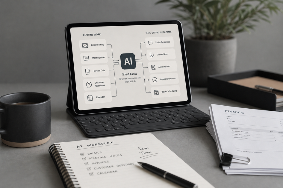 10 Practical Ways a Small Business Can Use AI to Save Time 10 Practical Ways a Small Business Can Use AI to Save Time